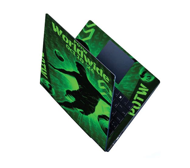 LAPTOP SKIN WRAP/COVER/STICKER Because Boring Is Not an Option! For sizes 11" to 15.6" (POTW, KONAMI, E-FOOTBALL)