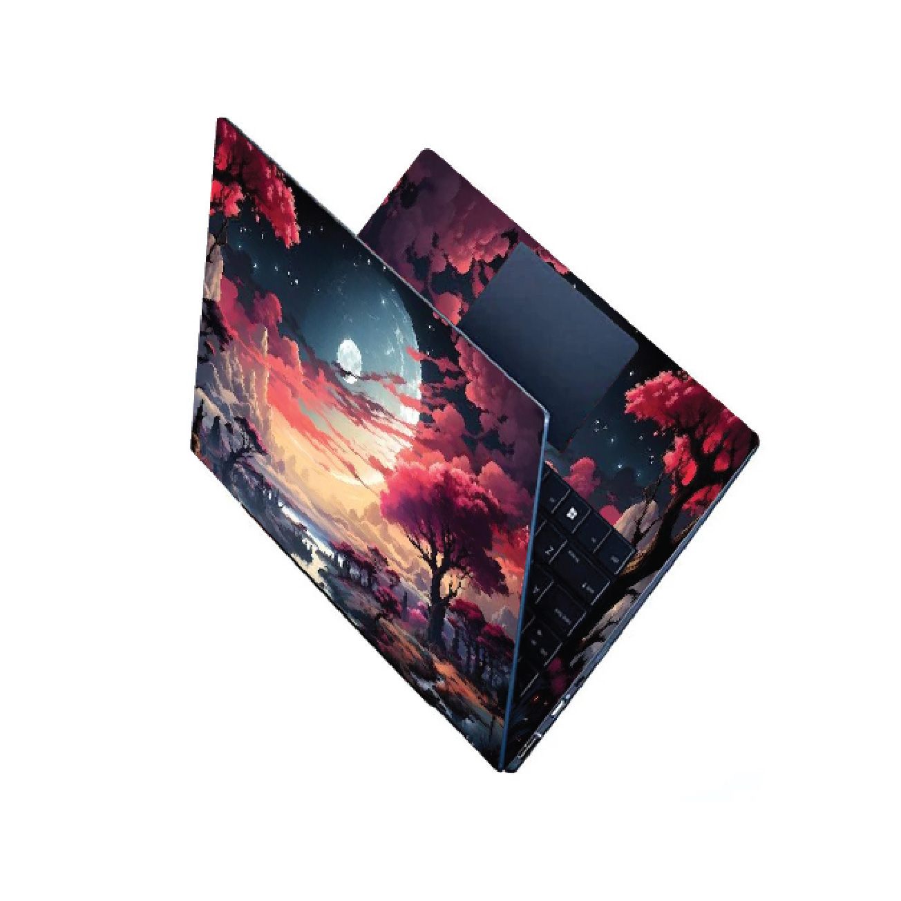 Stick-tastic Adventures Await: Discover Our Laptop Skin Wrap/Cover/Stickers for sizes 11" to 15.6" (RIVER FLOW)
