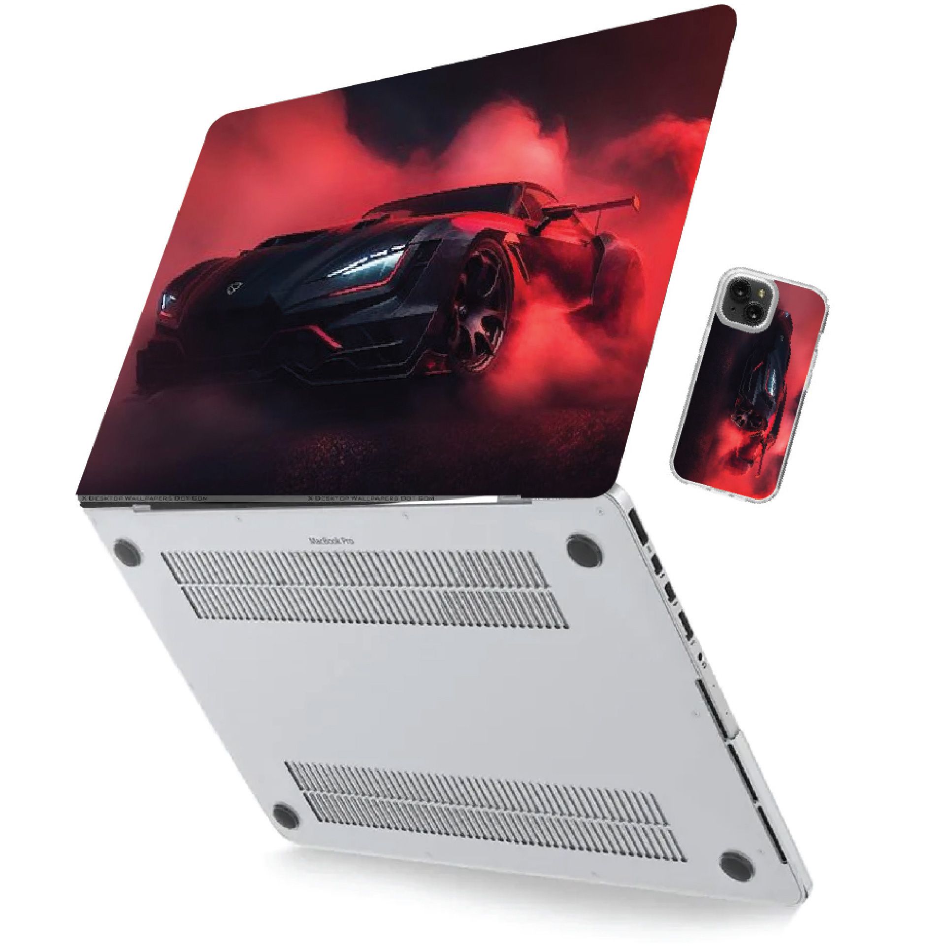 On-Trend Laptop Skin Wrap/Cover/Stickers: Perfect for Your Style| for sizes 11" to 15.6" (SUPER CAR)