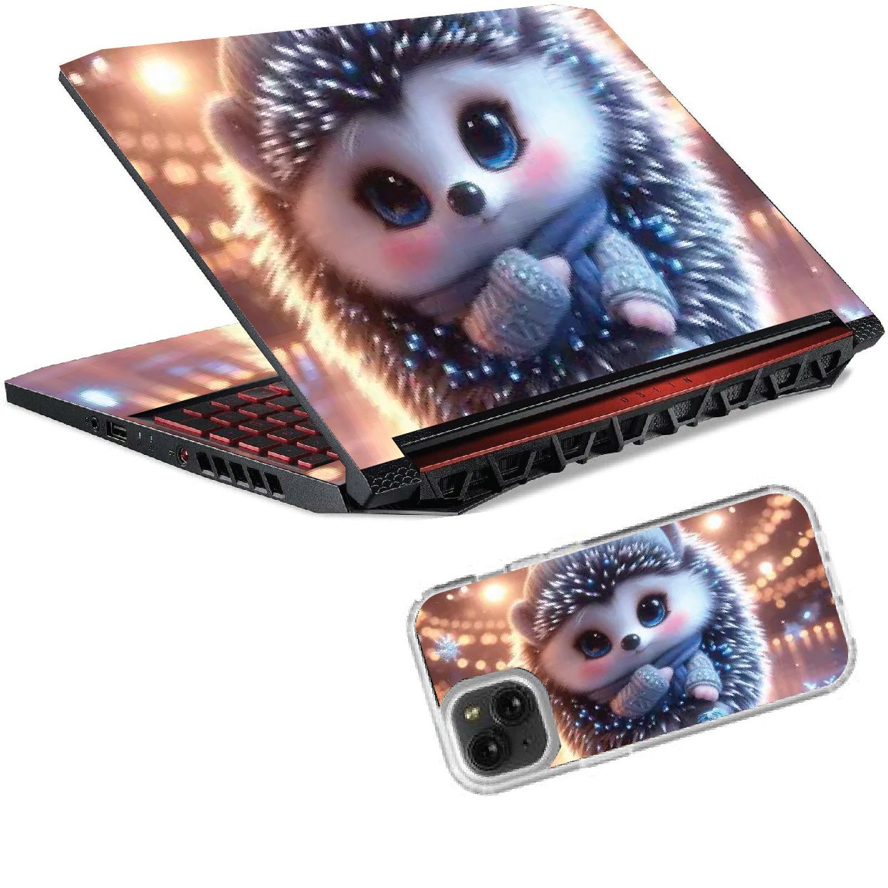 Animal Lovers Rejoice: Cute Critter Laptop Skin Wrap/Cover/Sticker for  sizes 11" to 15.6" (BEAUTIFUL OWL)