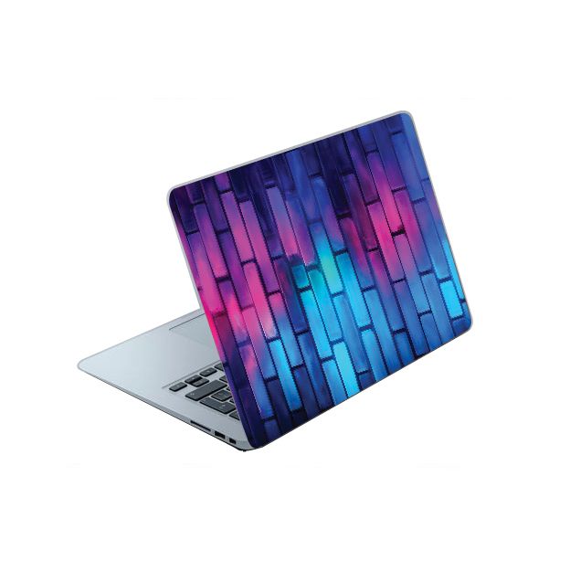 PINK BRICKY LAPTOP SKIN WRAPS/COVERS/STICKERS for sizes 11" to 15.6" (Inches)- Makes Your Laptop and/or Mobile Phone Have a Fancy Glamouring Look