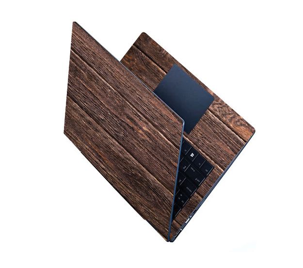 The Bard's Array of Decals| Laptop Skin Wrap/Stickers/Covers for sizes 11" to 15.6" (Inches)- Makes Your Laptop and/or Mobile Phone Have a Fancy Glamouring Look (Wood)