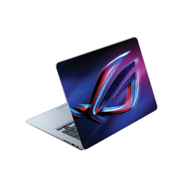 Ultra-Sleek Neon Logo Laptop Sticker — Glossy Matte Finish, Easy Peel, No Residue. Fits laptop sizes from 11'' to 15.6 Inches