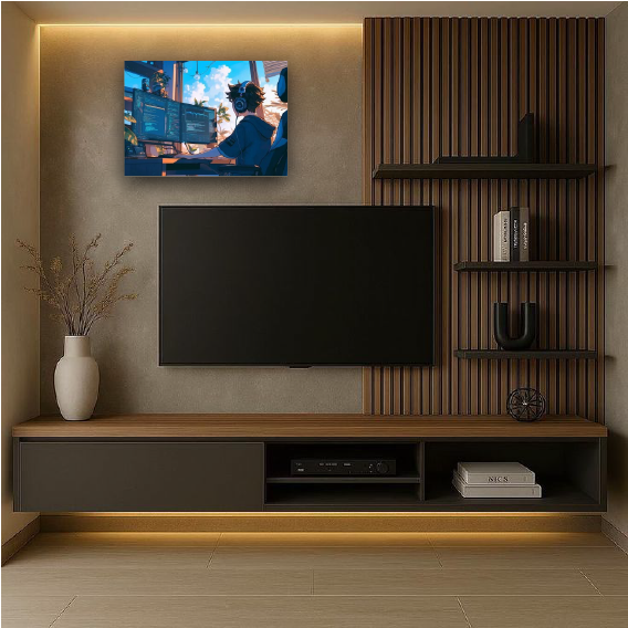 The Laptop’s Litanies: A Programmers’ Immortal Craft Wall Paper/Wall Sticker/ Wall Art/Wall Decor on BOARD. Comes mounted on either forex or MDF board of your desired size.