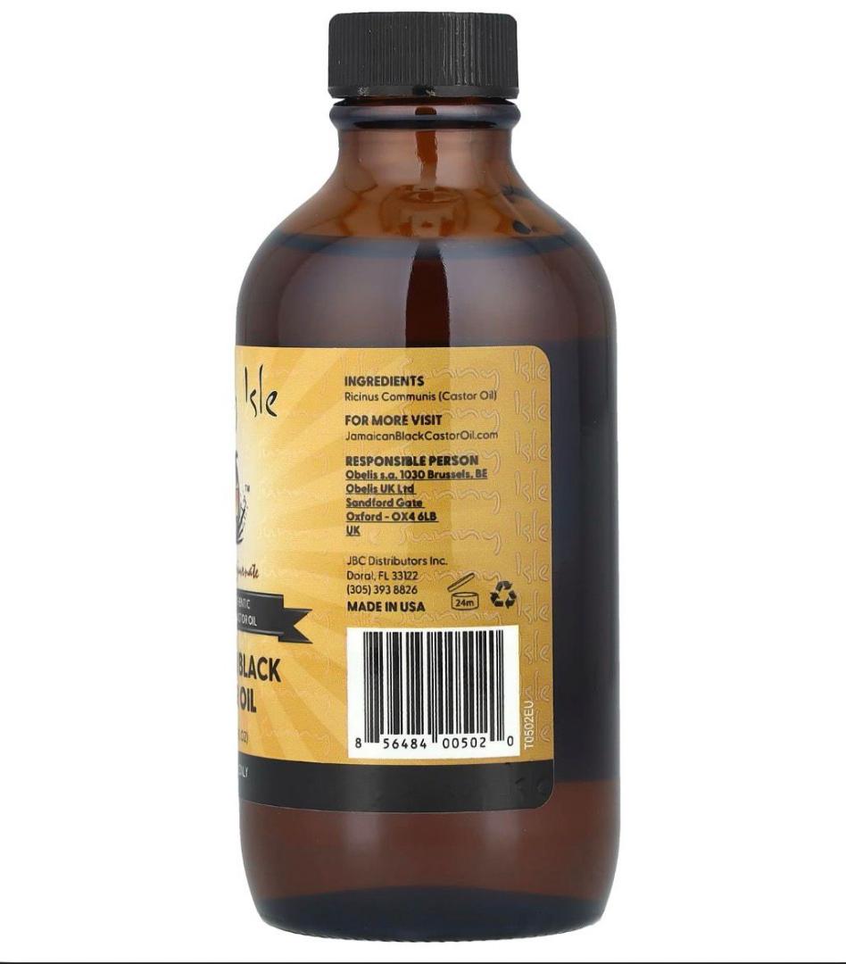 Sunny Isle, Original Jamaican Black Castor Oil, Made in USA