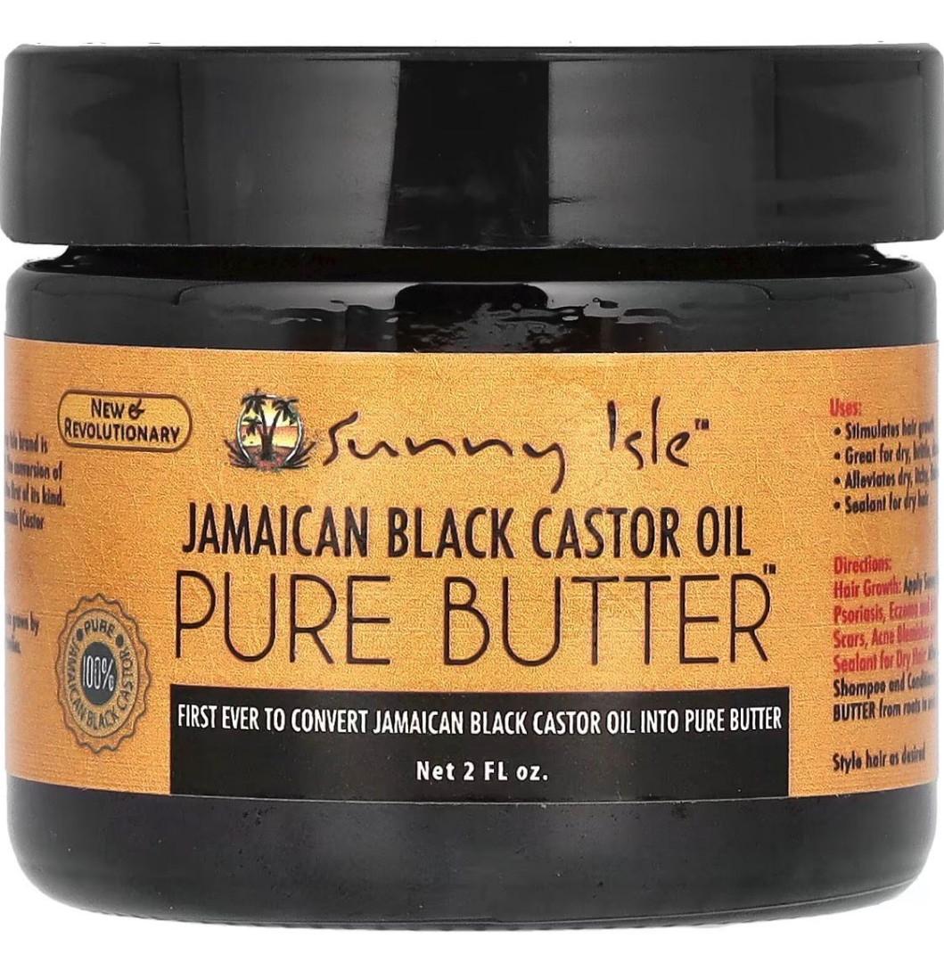 Sunny Isle  Original  Jamaican Black Castor Oil,Pure Butter  Made in USA