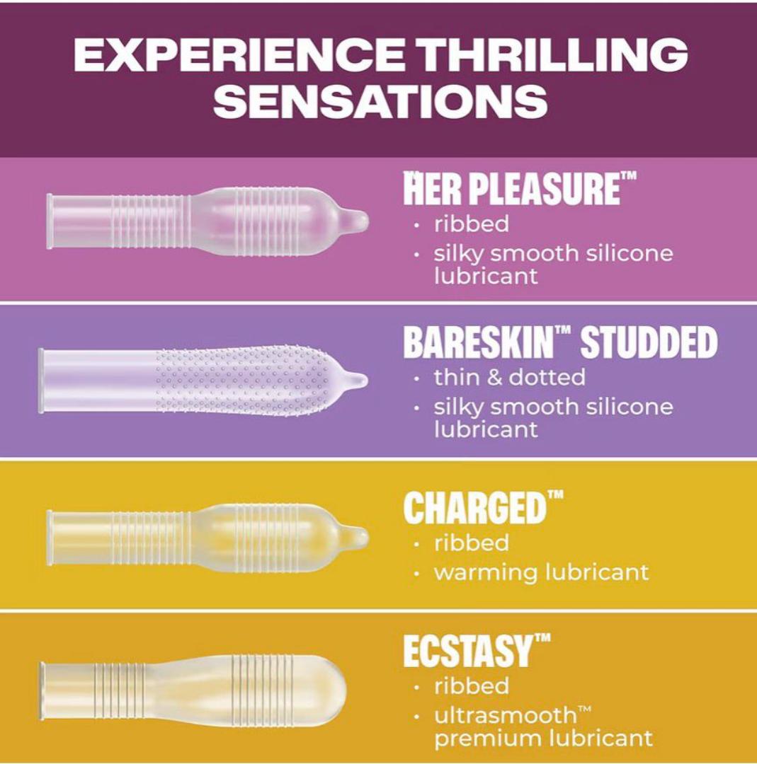 Trojan, pleasure pack, 12 Condoms,Made in USA view 2