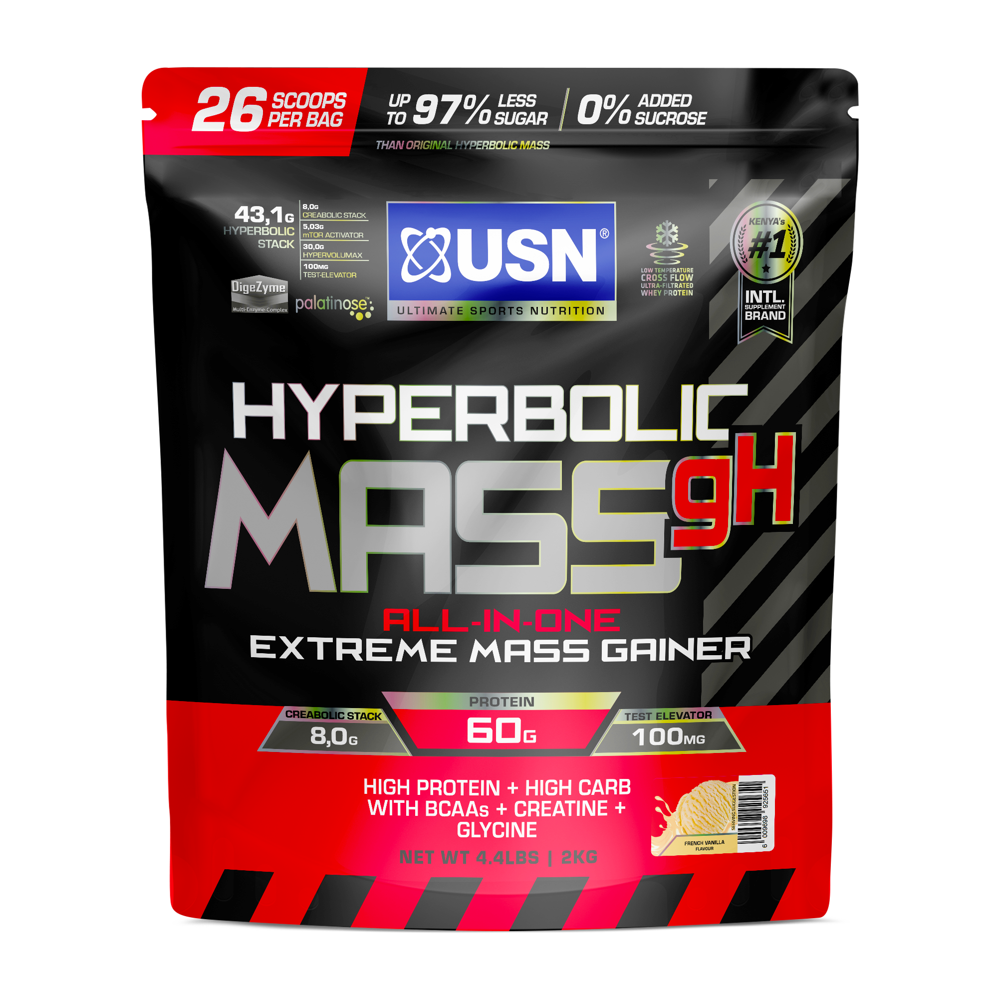 USN Hyperbolic Mass The Ultimate all-in-one mass gainer