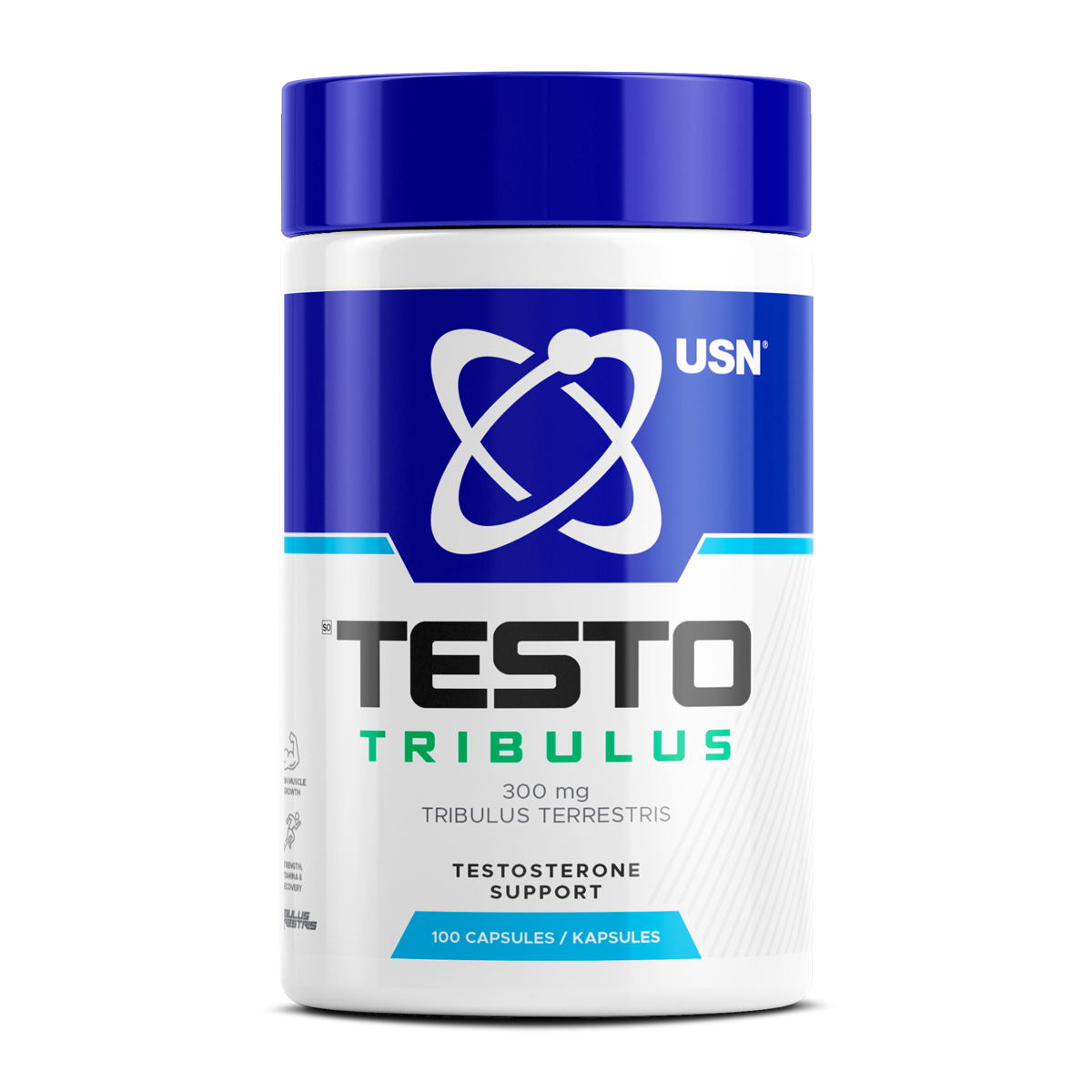Testo Tribulus 100's A combination of Tribulus terrestris and ZMA® (zinc-magnesium aspartate) designed to maintain normal testosterone levels