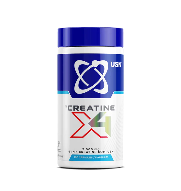 USN® Creatine X4 Capsules help restore muscles after intense workouts and support significant muscle mass gains.
