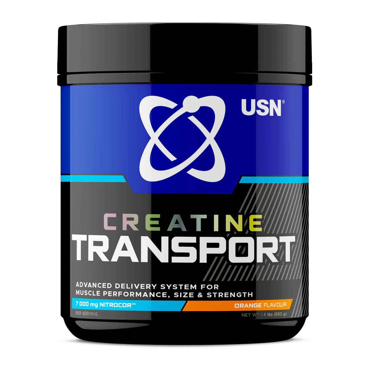 Creatine Transport 650g advanced creatine delivery system that optimizes performance, strength, and endurance.