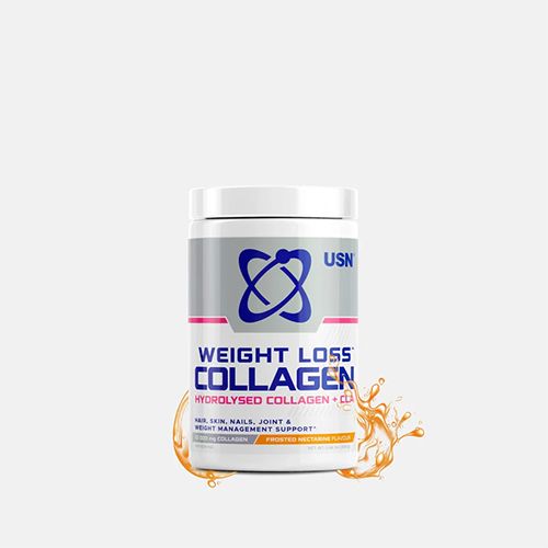 Weight Loss Collagen Powder – Frosted Nectarine Flavor – 300g | Skin, Hair & Slimming Support