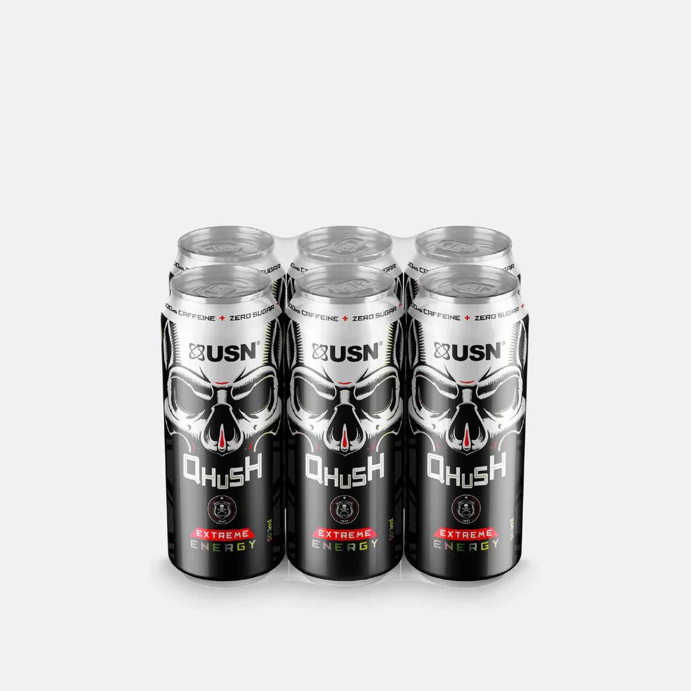 USN QHUSH ENERGY SPIKE-WHITE 500ML X 6 Pcs