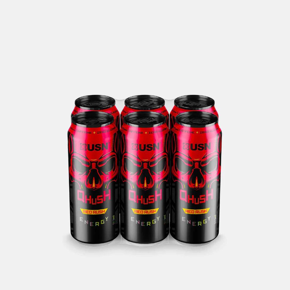 USN QHUSH ENERGY SPIKE-RED 500ML X 6 Pcs