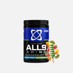 USN Hardcore All 9 Amino - Essential Amino Acids, Glutamine, Beta-Alanine & Electrolytes