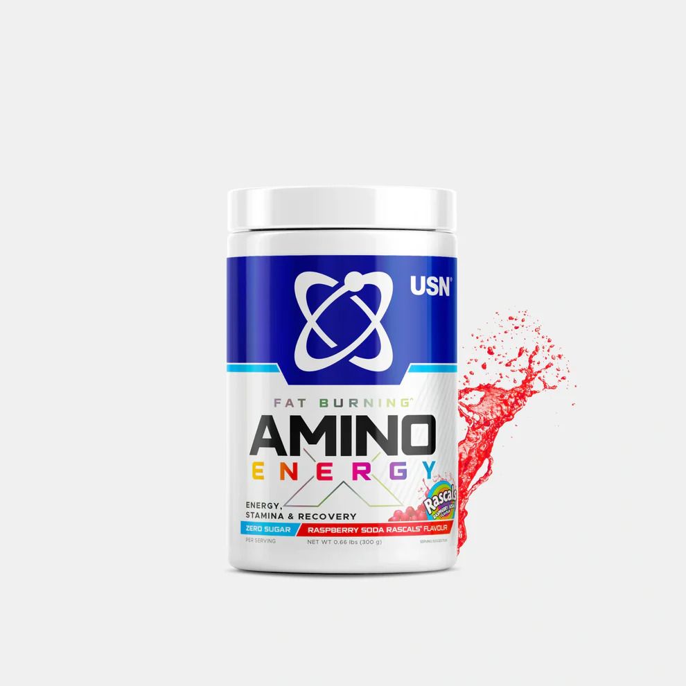 USN Amino Energy 300g - BCAA + L-Carnitine Drink – Boost Energy & Fat Burn