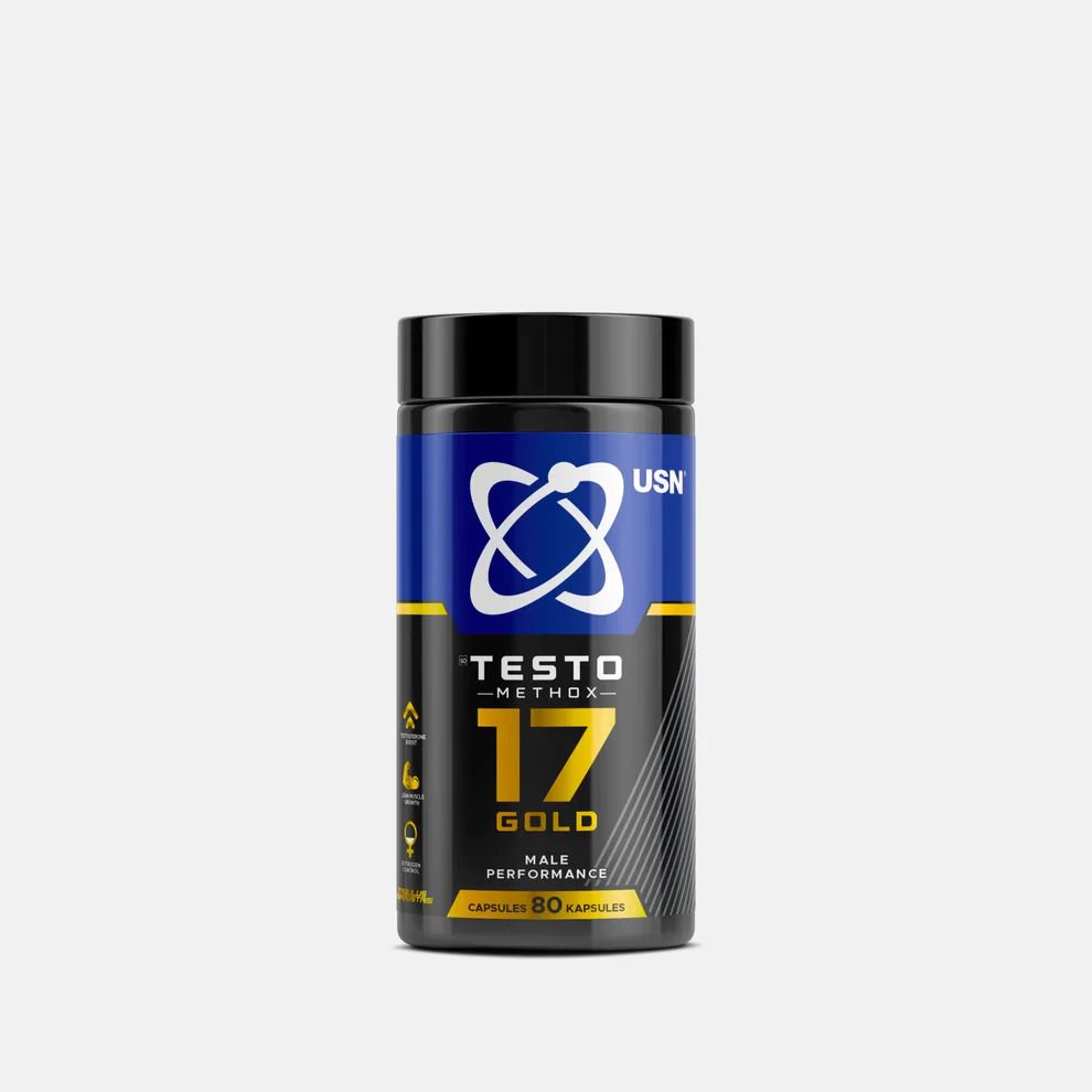 USN 17 Testo Methox Gold 80 Capsules – Advanced Testosterone Booster for Muscle Growth & Strength
