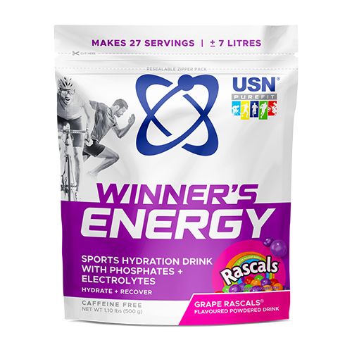 USN Winner’s Energy Hydration Drink 500g