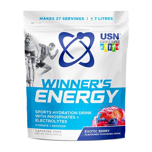 USN Winner’s Energy Hydration Drink 500g