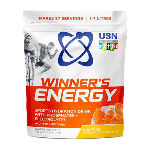 USN Winner’s Energy Hydration Drink 500g