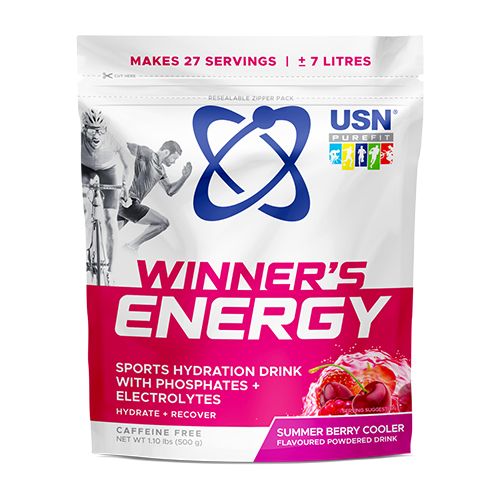 USN Winner’s Energy Hydration Drink 500g