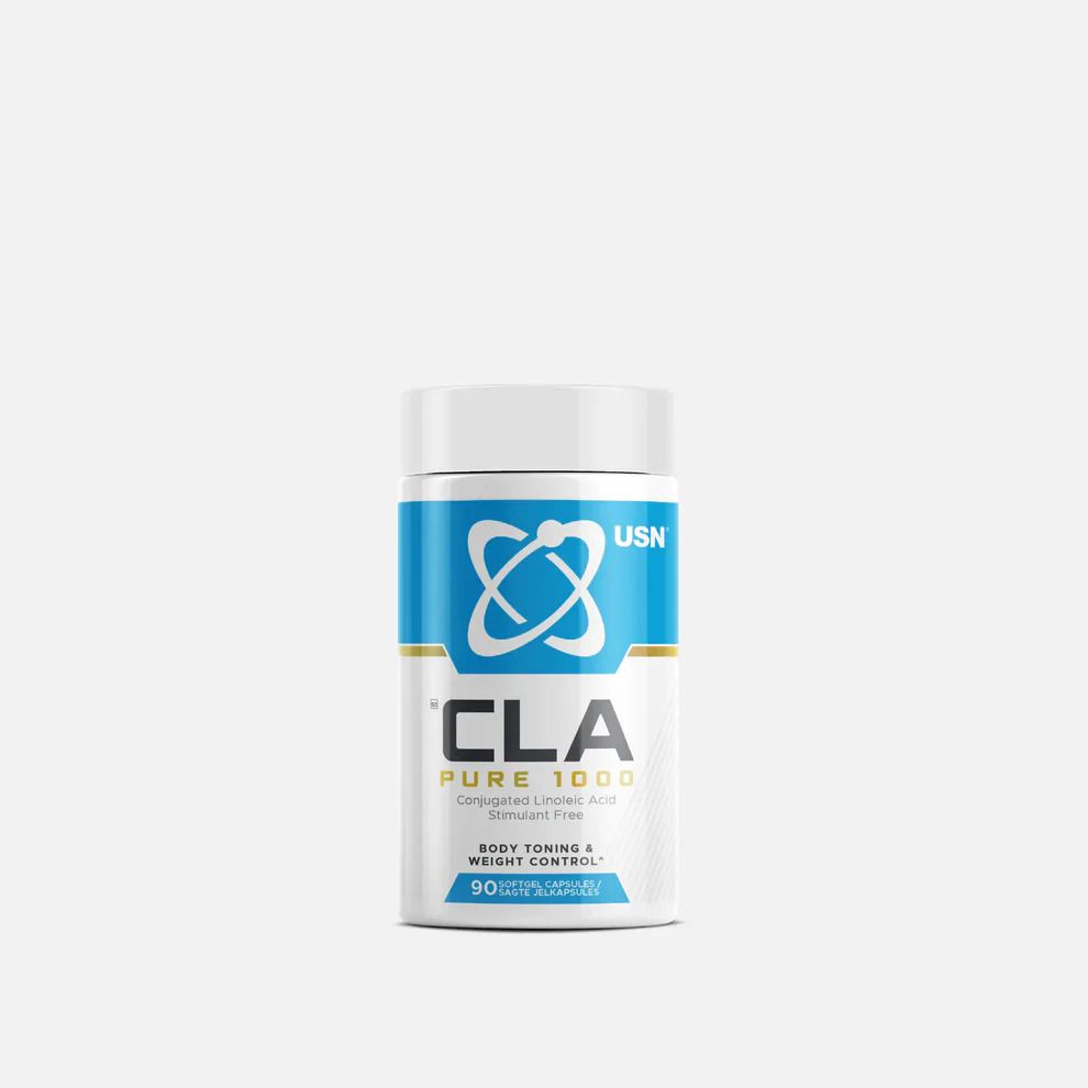 USN CLA Pure 1000 - 90 Softgel Capsules-Stimulant-Free Fat Loss & Lean Muscle Support