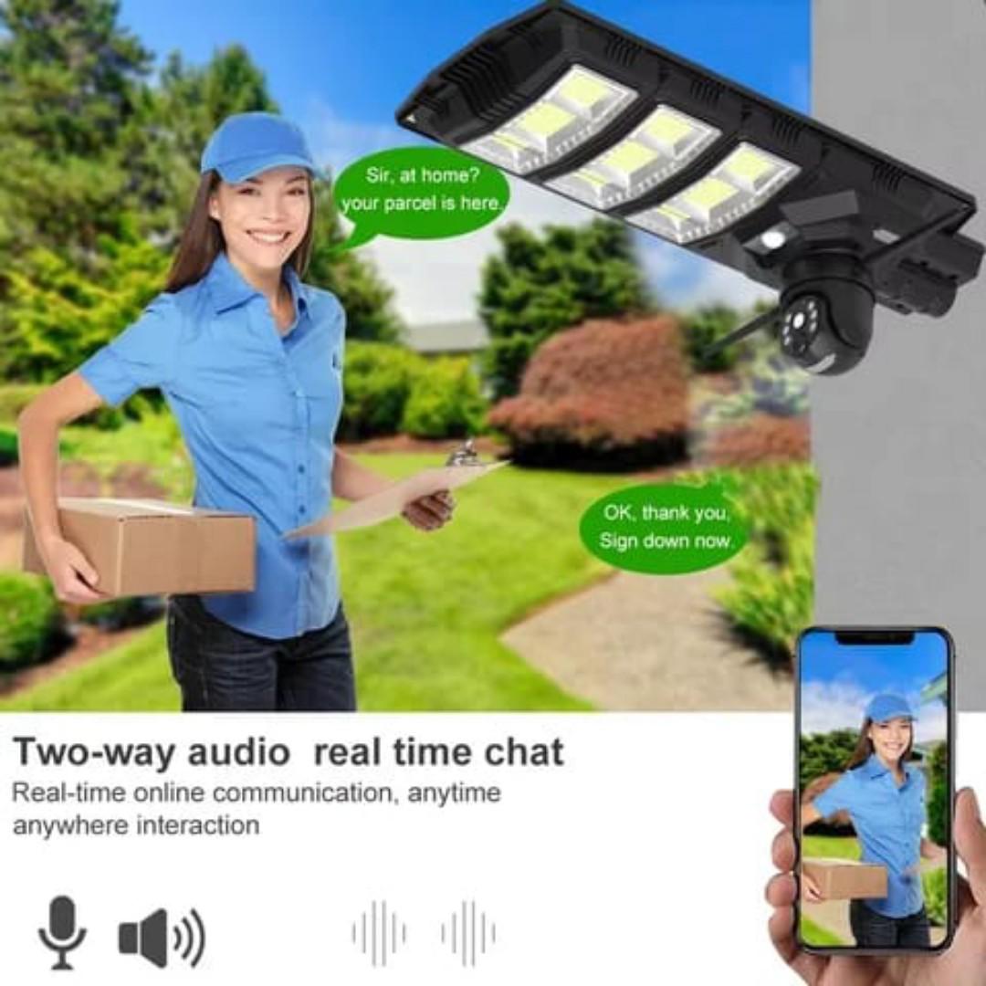 450watts solar street lights with CCTV ptz camera