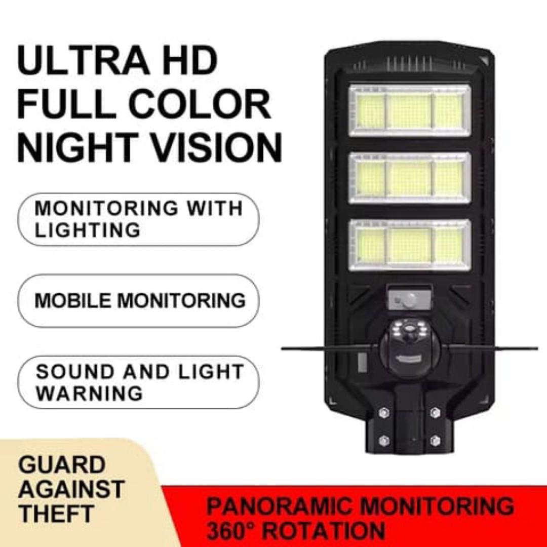 450watts solar street lights with CCTV ptz camera