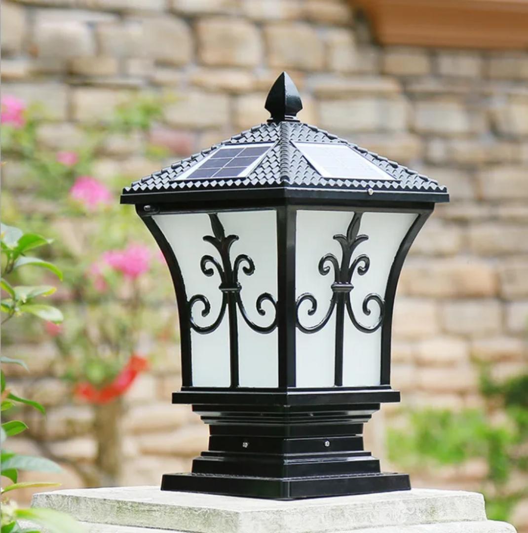 solar gate lights