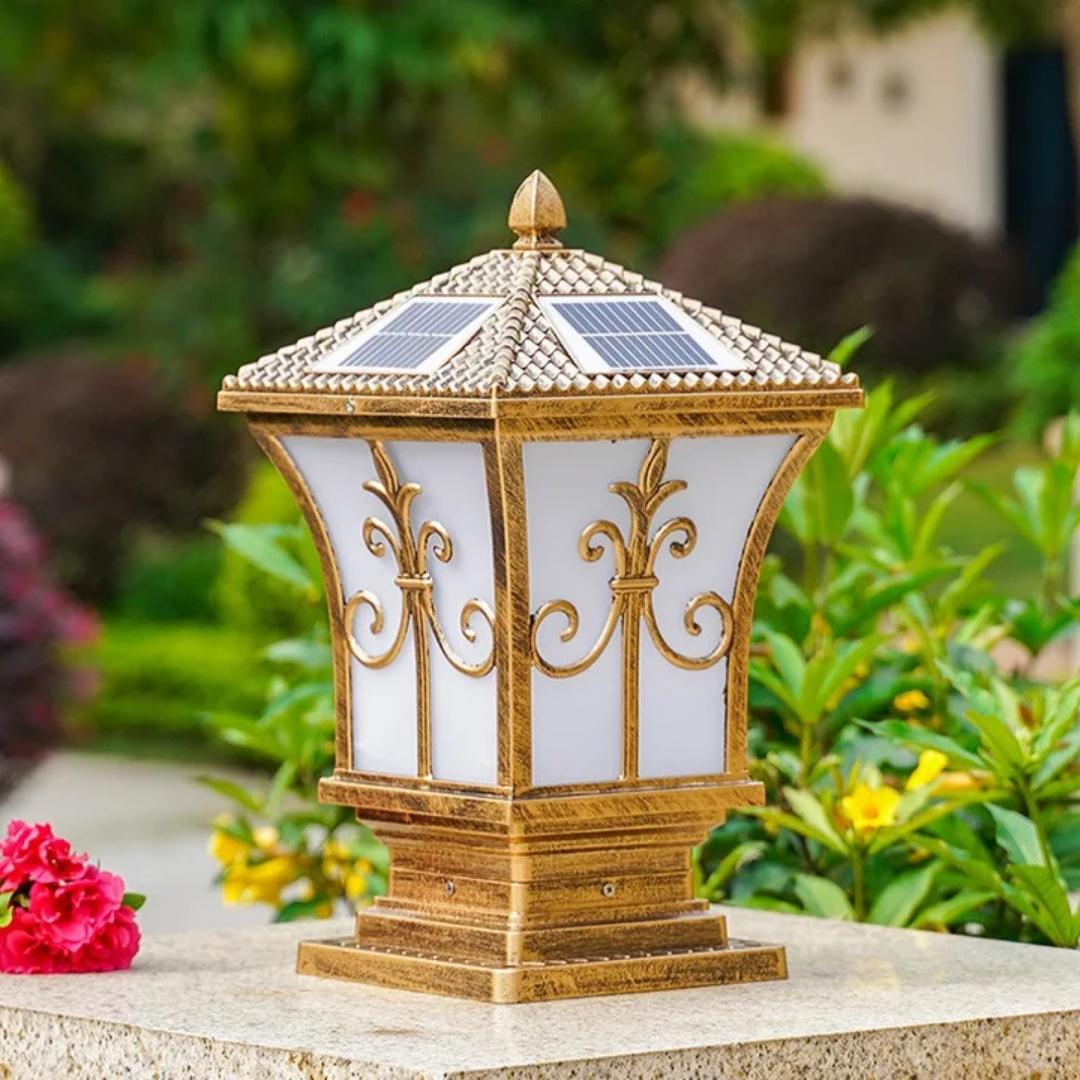 solar gate lights