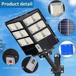 Dp Light  jsort 1000W Commercial Dusk To Dawn Street Light SOLAR Powered Security FLOODLIGHT