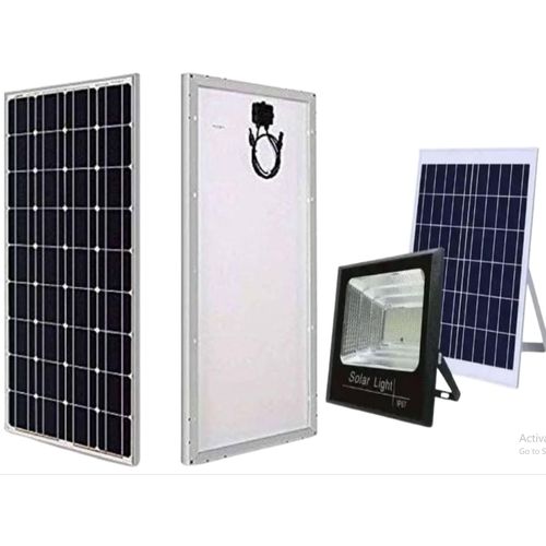 Max Solar 400W solar panel Monocrystalline All Weather solar panel +Free 50W solar Floodlight