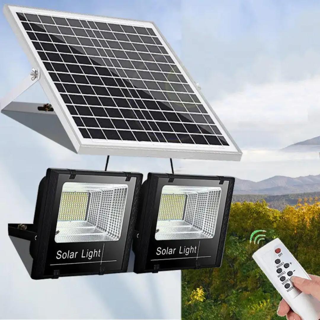 2 in 1 solar floodlights 100watts