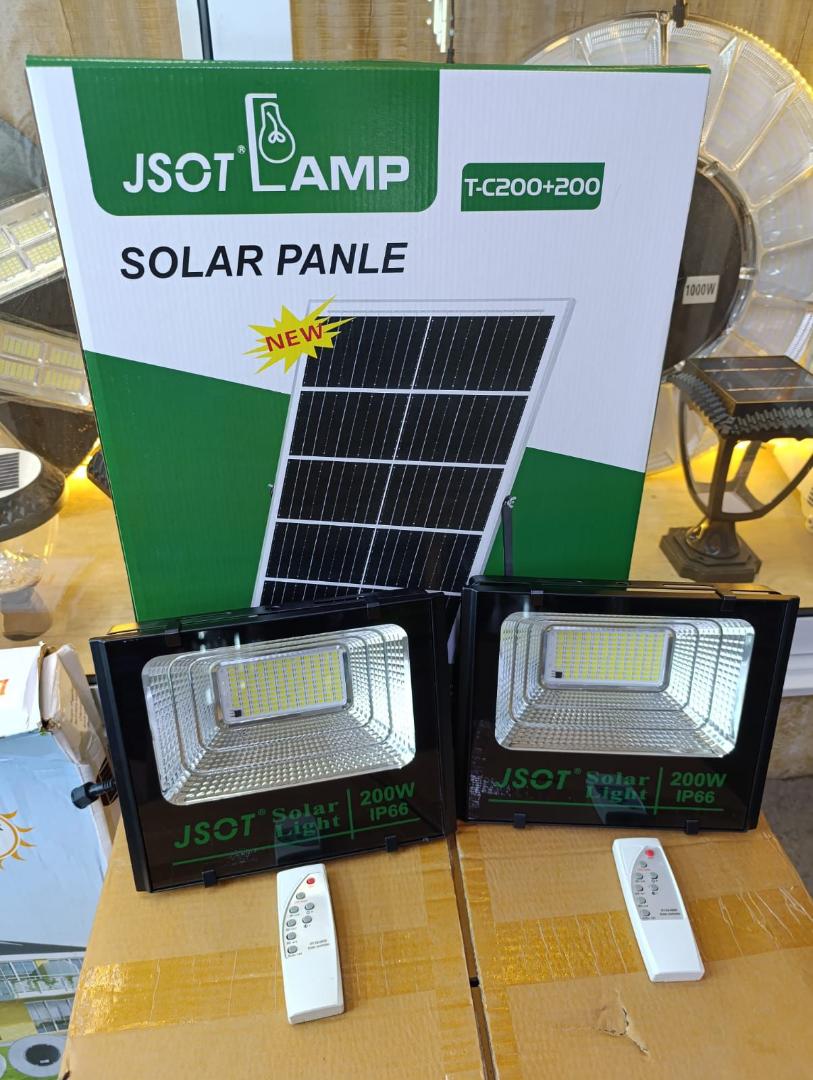 2 in 1 solar floodlights 100watts