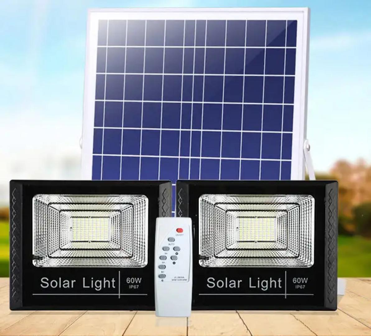 2 in 1 solar floodlights 100watts