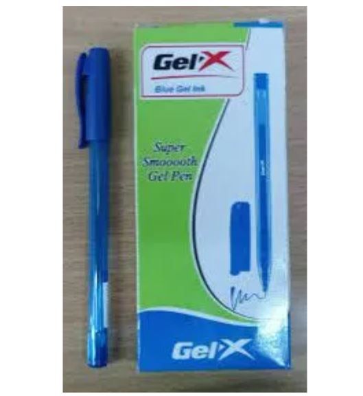 GEL X PEN Blue 12 pcs Glide effortlessly across paper
