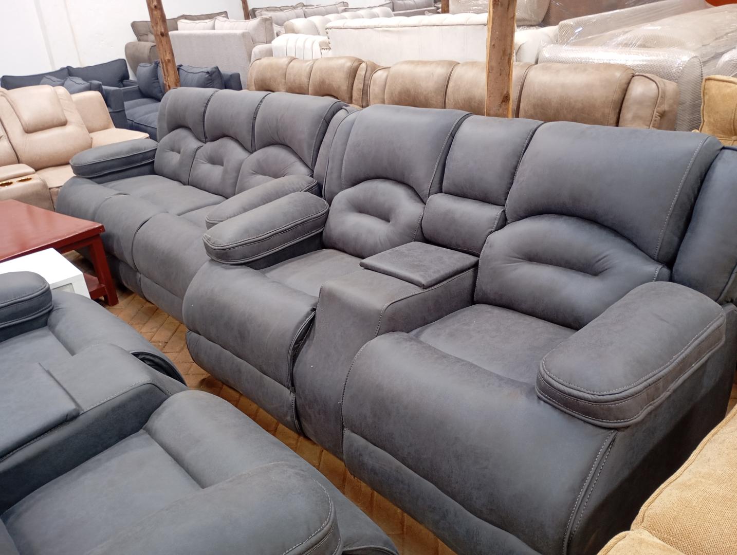 Semi Recliner 5 Seater Sofa