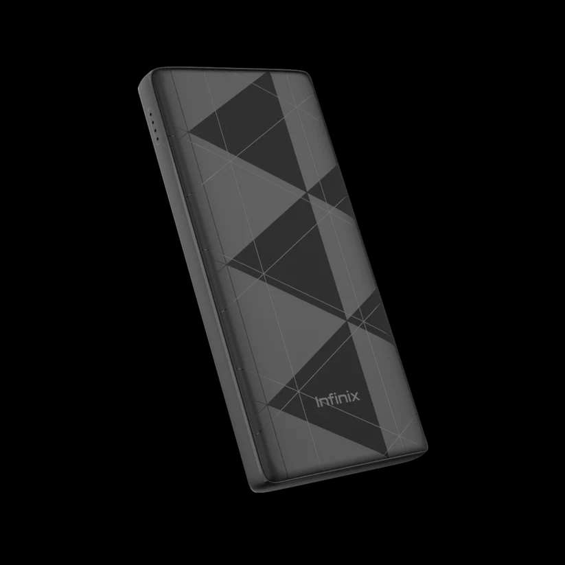 Infinix Xpower 10 Go XP10 10000mAh 12W Power Bank Slim Design, Fast Charging Powerbank LED Display Flashlight Phone Holder Portable Battery Charger For all Phones iPhone Xiaomi Huawei Samsung oppo te