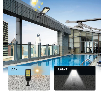 New Street Lamp Solar Light Sensor street lamp✅human induction✅intelligent lighting control ✅zero electric Bill Motion Sensor Garden Outdoor LED Lighting Waterproof Lamp Solar Power Street Lamp