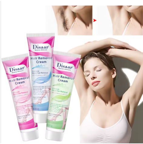Disaar Hair Removal Cream is your go-to solution, Perfect for both men and women! Disaar hair removal spray dissolves unwanted hair quickly, gently &effectively leaving your skin soft,smooth & nourish