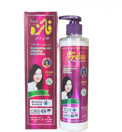 Faiza No 1 Beauty Moisturizing And Whitening Body Lotion Faiza lotion for removing acne, wrinkles & freckles