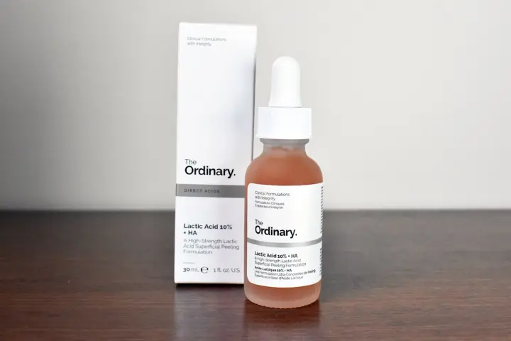 The Ordinary Lactic Acid 10% + HA Exfoliates, Improves Texture, Brightens Skin, Hydrates, Reduces Fine Lines, Evens Tone, And Enhances Radiance
