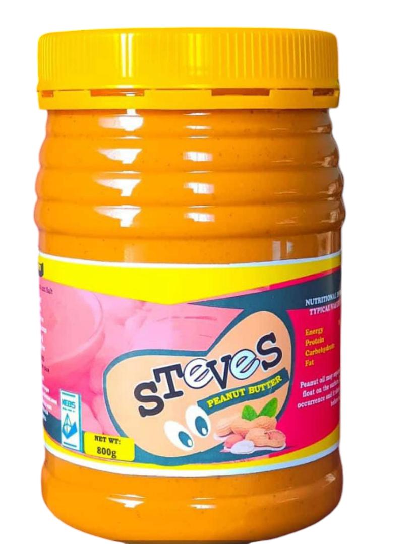 Steve’s Purely Premium Roasted Peanut Butter—Rich, Smooth, and Crafted to Perfection