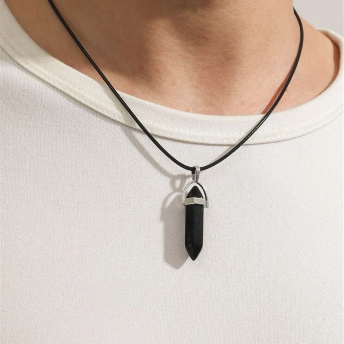 3Pcs New Fashion Double Layer Square Shell Leather Belt Men's Sports Casual Personalized Bracelet Quartz Watch Set