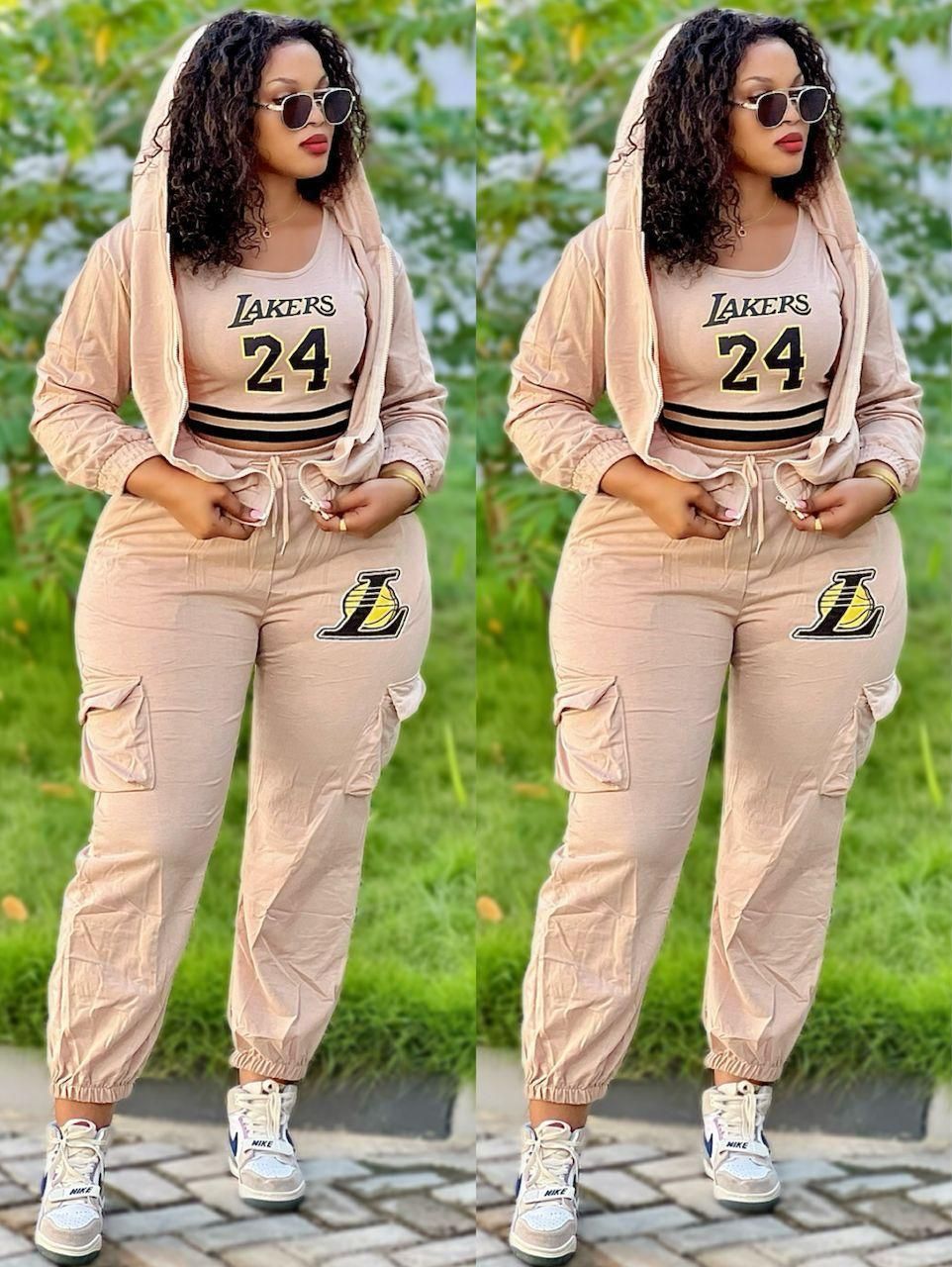 Timeless Elegant Stylish High quality and fashionable Women's Lounge Sets with Pockets, Long Sleeve 2024 Fall Half Zip Sweatshirt and Jogger Pants