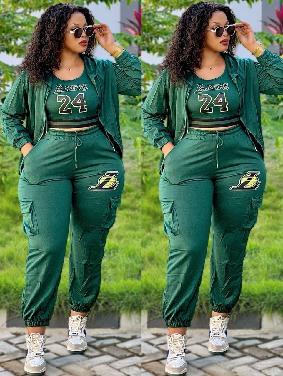 Timeless Elegant Stylish High quality and fashionable Women's Lounge Sets with Pockets, Long Sleeve 2024 Fall Half Zip Sweatshirt and Jogger Pants