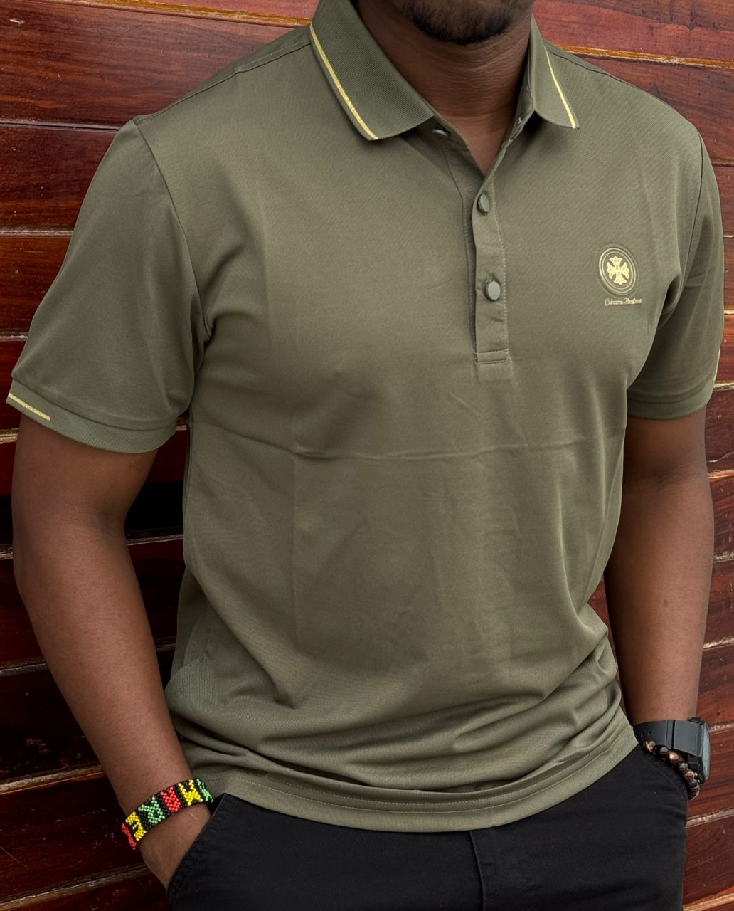 Stylish High quality business fit classic timeless Men's Polo Shirts: Long Sleeve, Business Classic Fit, Cotton Blend, Tipped, Casual Collared Polo Shirt