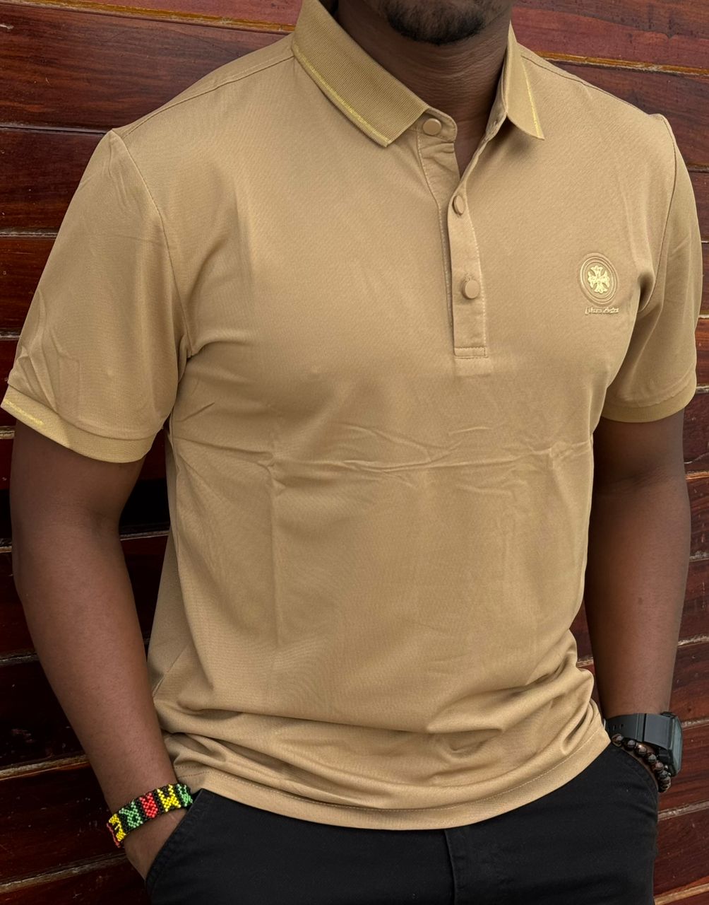 Stylish High quality business fit classic timeless Men's Polo Shirts: Long Sleeve, Business Classic Fit, Cotton Blend, Tipped, Casual Collared Polo Shirt