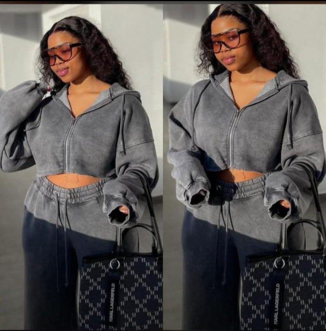 High quality and fashionable Women's Lounge Sets with Pockets, Long Sleeve 2024 Fall hooded Sweatshirt and Jogger Pants