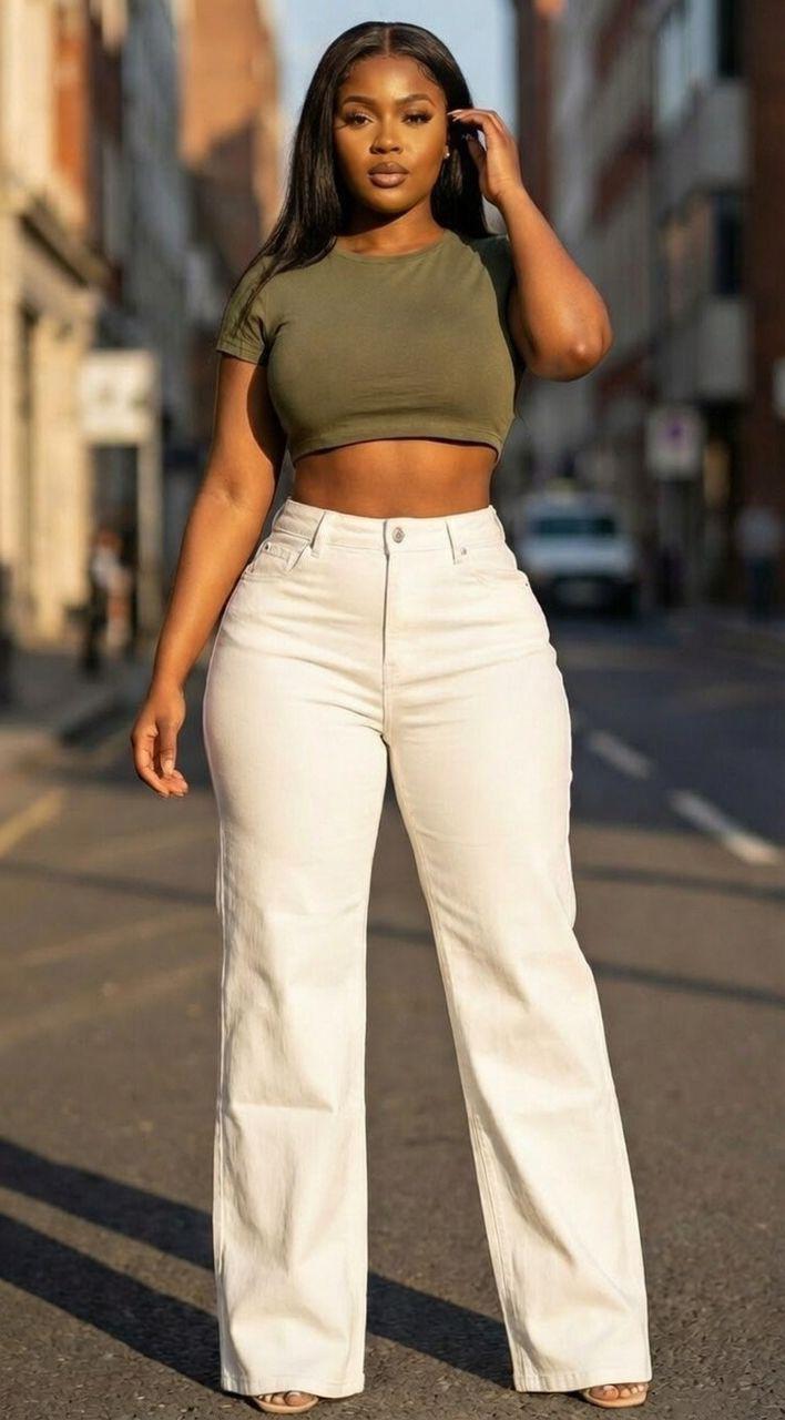 Timeless Stylish High quality Women Hard Jeans / denim cargo pants Wide Leg Casual Pants with multiple Pockets, High Waisted Cargo Pants unbeatable prices Flash Sale Women Gift ideas